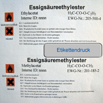 Etikettendruck