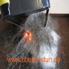 Bild: Feuer machen mit Eisenwolle und einer Batterie