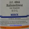 Bild: Holzkohle + Kaliumchlorat
