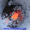 Bild: Herstellung von Eisen: Thermitreaktion