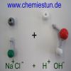 Bild: Titration von Natronlauge mit Salzsäure
