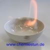 Bild: Wasserstoffnachweis in Ethanol